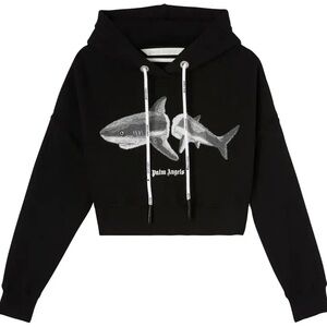 NWT Palm Angels Shark cotton hoodie